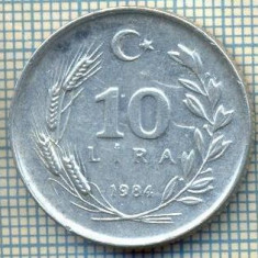 2086 MONEDA - TURCIA - 10 LIRA - anul 1984 -starea care se vede