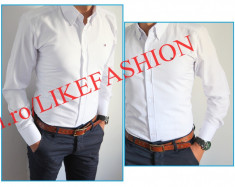 Camasa TOMMY HILFIGER ALBA TH18 - camasa ALBA - Camasa Slim Fit - Modele Fashion - Editie limitata - LICHIDARE DE STOC foto