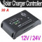 REGULATOR SOLAR CONTROLLER solar. Controler de incarcare panouri solare FOTOVOLTAICE 12v/24v -30A.