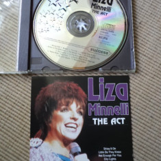 LIZA MINNELLI the act cd disc muzica usoara slagare musical ed. Succes UK 1992