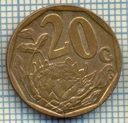 2081 MONEDA - AFRICA DE SUD - 20 CENTS - anul 1997 -starea care se vede foto