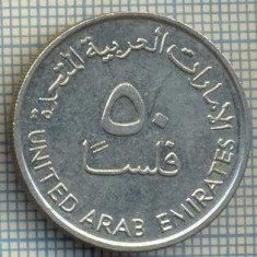 2067 MONEDA - EMIRATELE ARABE UNITE - 50 FILS - anul 1989 (1409) ? -starea care se vede