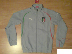 Bluza trening dama Puma PowerCat 1.10 Italia Womens Woven Jacket powder blue - marimi: XS, S, M, L foto