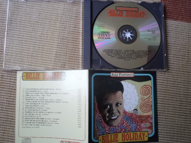 billie holiday Jazz Portraits Holiday 1993 cd disc muzica jazz blues swing vest