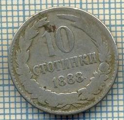 2095 MONEDA - BULGARIA - 10 STOTINKI - anul 1888 -starea care se vede foto