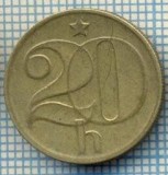 2158 MONEDA - CEHOSLOVACIA - 20 HALERU - anul 1977 -starea care se vede