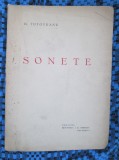 G. TUTOVEANU - SONETE (prima editie - 1938, aproape noua!!!), Alta editura