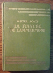 Carte - Walter Scott - La fiancee de Lammermoor foto