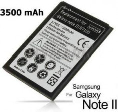 Vand Baterie Acumulator Samsung Galaxy Note II 2 N7100 NOU NOUA 3500mAh foto