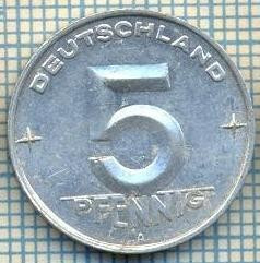 2120 MONEDA - REPUBLICA DEMOCRATA GERMANA - 5 PFENNIG - anul 1952 A -starea care se vede