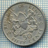 2210 MONEDA - KENIA - 50 CENTS - anul 1966 -starea care se vede