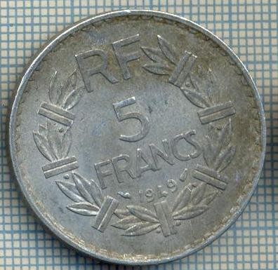 2155 MONEDA - FRANTA - 5 FRANCS - anul 1949 -starea care se vede foto