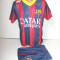 ECHIPAMENTE SPORTIVE COPII FC. BARCELONA NEYMAR JR COMPLEU TRICOU+ SORT