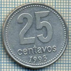 2192 MONEDA - ARGENTINA - 25 CENTAVOS - anul 1993 -starea care se vede