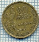 2152 MONEDA - FRANTA - 20 FRANCS - anul 1950 B - 4 plumes -starea care se vede