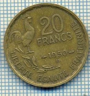 2152 MONEDA - FRANTA - 20 FRANCS - anul 1950 B - 4 plumes -starea care se vede foto