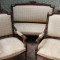 Salon frantuzesc - canapea + 2 fotolii + 4 scaune - sfarsit secol XIX