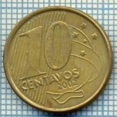 2227 MONEDA - BRAZILIA - 10 CENTAVOS - anul 2002 -starea care se vede