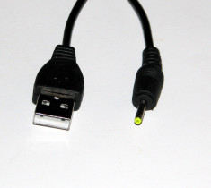 Cablu usb DC jack,mufa 2,5 mm, tablete 5V, foto