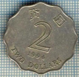 2241 MONEDA - HONG KONG - 2 DOLLARS - anul 1994 -starea care se vede