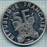 2237 MONEDA- FRANTA- 5 FRANCS - anul 1989 -TOUR EIFEL 1889-1989 -starea se vede, Europa