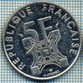 2237 MONEDA- FRANTA- 5 FRANCS - anul 1989 -TOUR EIFEL 1889-1989 -starea se vede foto