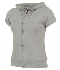 Hanorac dama LA Gear Interlock Capped Sleeve Zipped Hoody foto