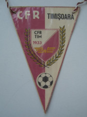 fanion de colectie CFR TIMISOARA 1933 foto