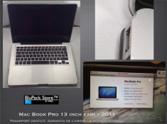 Laptop Apple MacBook Pro A1278 13,3 inch Early 2011 Intel Core i5 2,3GHz 8GB 1600MhZ DDR3 HD Graphics 3000 512MB SSD 180GB INTEL 520 Transport Gratuit foto