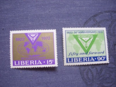 Liberia 1972 tineret mi 833-834 foto