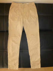 Pantaloni H&amp;amp;M; marime 36: 77 cm talie, 106.5 cm lungime, 78 cm crac; 100% bumbac foto