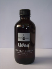 monomer Lidan 120 ml, lichid pentru praf acrilic / acril, pentru unghii false foto