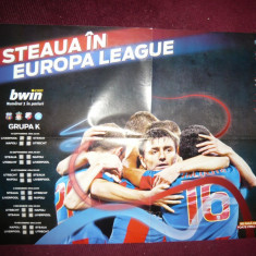 Poster -Steaua -Europa League ,grupa K