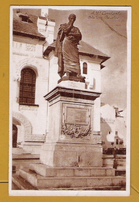 CONSTANTA STATUIA LUI OVIDIU 1945