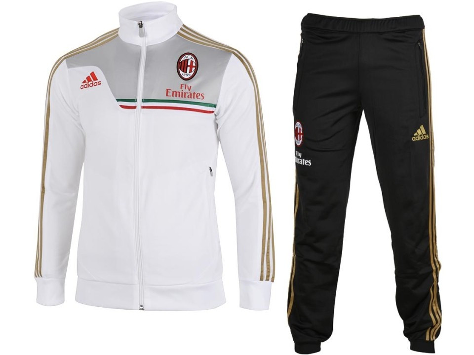 Trening barbat Adidas AC Milan 2013/2014 - trening original - pantaloni  conici | arhiva Okazii.ro