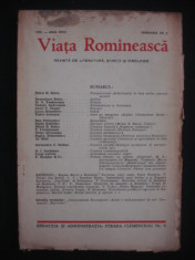 REVISTA VIATA ROMANEASCA - REVISTA LITERARA SI STIINTIFICA - FEBRUARIE NR 2 - 1935 ANUL XXVII foto