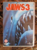 JAWS 3 - film HORROR DVD (original din Anglia, in stare impecabila!!!), Engleza