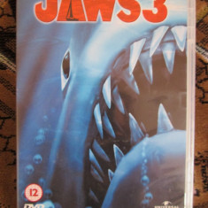 JAWS 3 - film HORROR DVD (original din Anglia, in stare impecabila!!!)