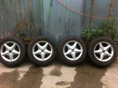 vand anvelope 205/65r15 goodyear noi pe jante aliaj care se potrivesc pe bmw foto