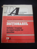 OVIDIU FRINCULESCU - DICTIONARUL VERBELOR FRANCEZA CU CONSTRUCTIILE LOR SPECIFICE {1978}