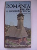 V. Cucu, M. Stefan - Romania, ghid atlas al monumentelor istorice, 1974