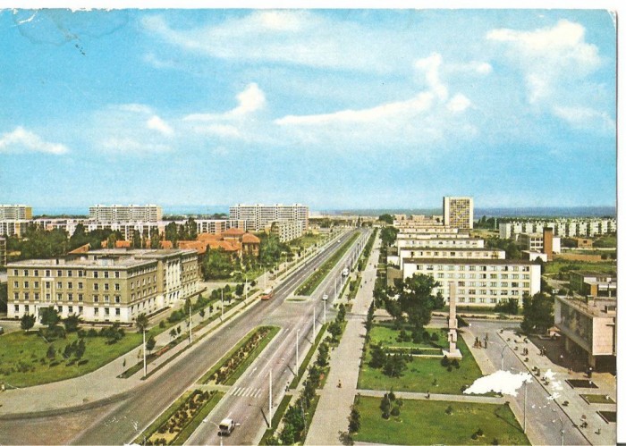 CPI (B2847) GALATI, CONSTRUCTII NOI, EDITURA OSEDT, SCRISA SI NECIRCULATA, DATATA1972, TIMBRU IMPRIMAT