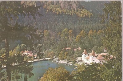 CPI (B2823) BAILE TUSNAD, LACUL CIUCAS, EDITURA MERIDIANE, CIRCULATA, 1976, STAMPILE, TIMBRU foto