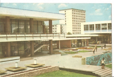 CPI (B2843) GALATI, RESTAURANT IN CARTIERUL TIGLINA I, EDITURA MERIDIANE, CIRCULATA, 1969, STAMPILE foto