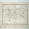 Harta Gravura color Curentii Maritimi 1853