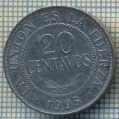 2362 MONEDA - BOLIVIA - 20 CENTAVOS - anul 1995 -starea care se vede