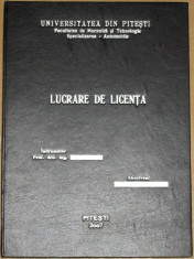 Lucrare de licenta foto