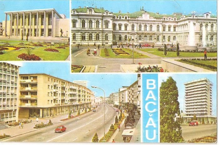 CPI (B2873) BACAU, MOZAIC, EDITURA MERIDIANE, CIRCULATA, 1970, STAMPILE, TIMBRU