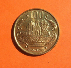 PARAGUAY 100 GUARANIES 1995 -UNC foto