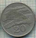 2401 MONEDA - ZIMBABWE - 20 CENTS - anul 1980 -starea care se vede